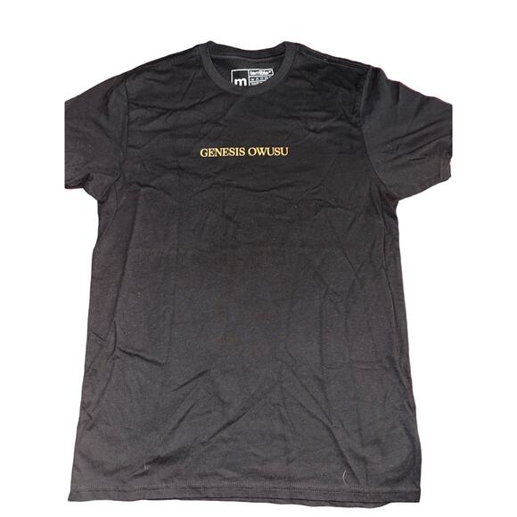 Genesis Owusu STRUGGLER Tee Black Size Medium - Picture 1 of 3